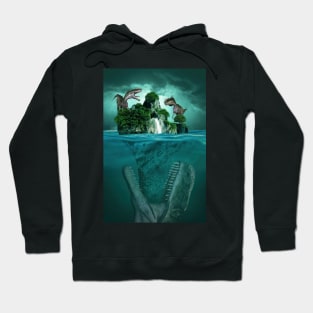 Predatory Depths: Survival on Monster Island Hoodie